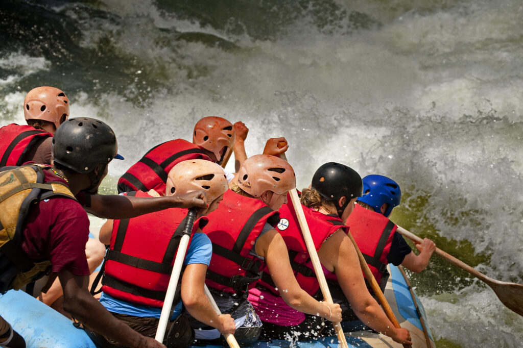 1 day water rafting in jinja