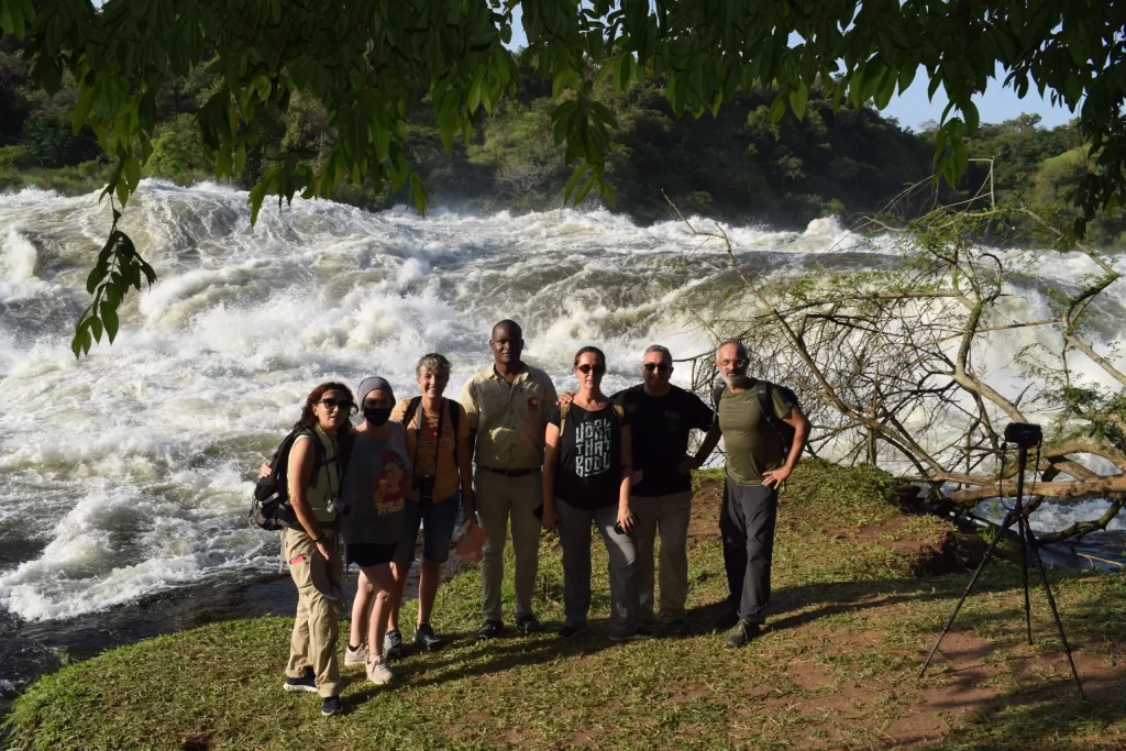     Top of the murchison falls